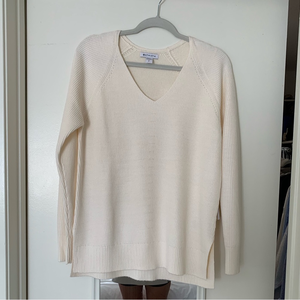 Athleta Hanover V-neck Sweater
